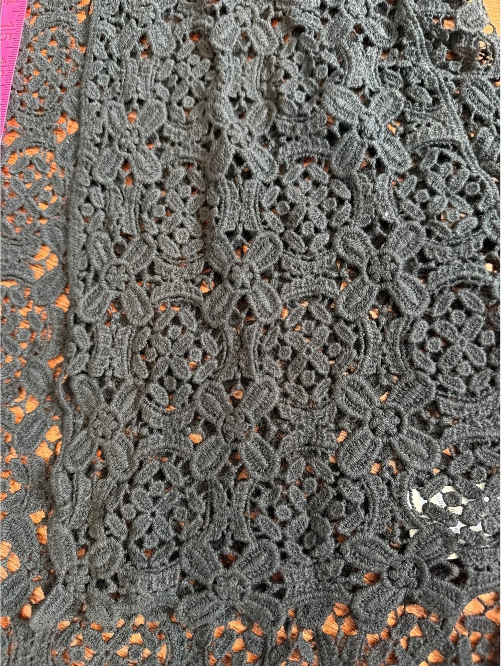 Adora Black Crochet Sleeveless Vest - Picture 6 of 8